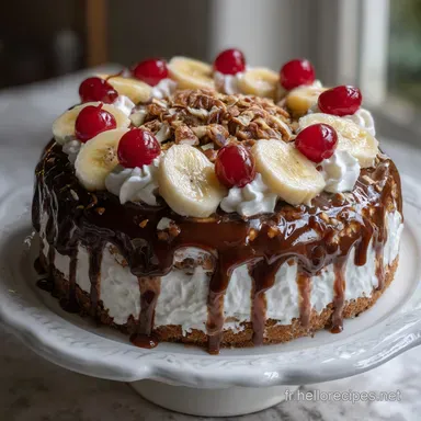 G&acirc;teau Banana Split : Le Dessert Exotique et Cr&eacute;meux Fiche recette