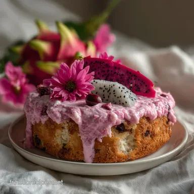 Recette De G&acirc;teau De Dragon Fruit Ultra Moelleuse Fiche recette