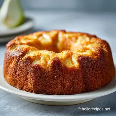 G&acirc;teau Moelleux Pommes : Cuisson 45 min Fiche recette
