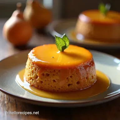 Le Moelleux Gâteau Automne Poire Cannelle Caramel Salé Fiche recette