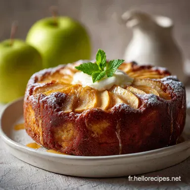 Meilleur G&acirc;teau Pommes Moelleux: 8 Portions Fiche recette
