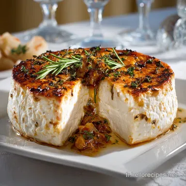 G&acirc;teau Sal&eacute; M&eacute;diterran&eacute;en au Fromage de Ch&egrave;vre et Poireaux Moelleux Fiche recette