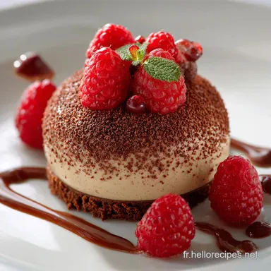 G&acirc;teau truff&eacute; aux framboises Le dessert de haute p&acirc;tisserie maison Fiche recette