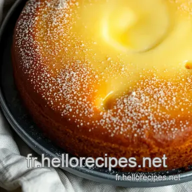 Recette Gâteau Yaourt Moelleux à la Vanille : Un Délice Facile à Préparer Fiche recette