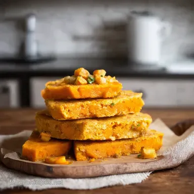 Gaufres Butternut Sal&eacute;es Ma Recette dAutomne Facile Fiche recette