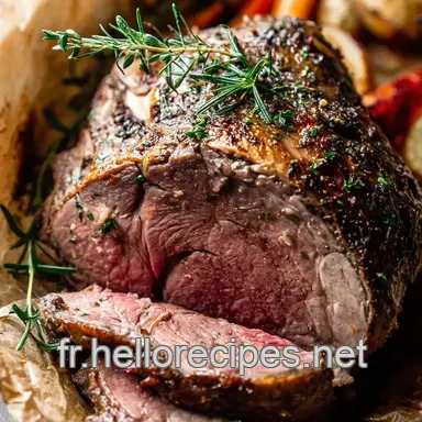 Gigot d'Agneau au Four: Ma Recette Facile & Fondante! Fiche recette