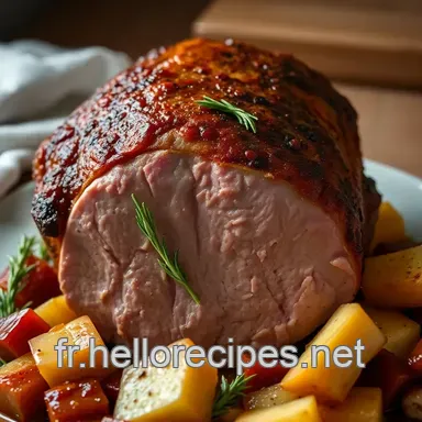 Gigot au Four Cuisson Facile: Mon Secret pour un Agneau Fondant Fiche recette