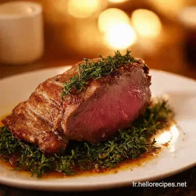 Gigot dAgneau aux Herbes La Recette Facile et Gourmande Fiche recette