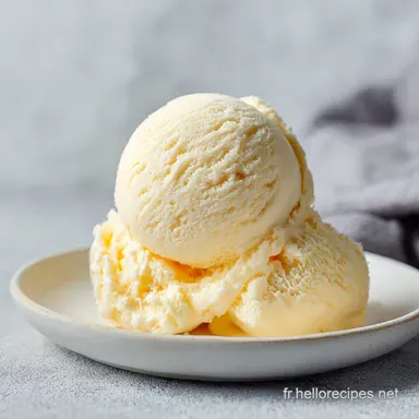 Glace &agrave; l'ananas : Recette Onctueuse pour 5 Personnes Fiche recette