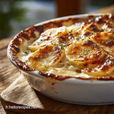 Gratin Dauphinois : La recette traditionnelle ultra-fondante et cr&eacute;meuse Fiche recette