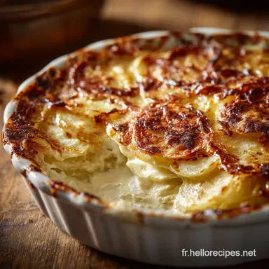 Le Vrai Gratin Dauphinois Cr&eacute;meux le secret du velout&eacute; parfait sans fromage Fiche recette