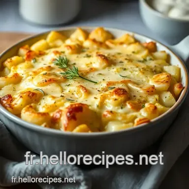 Gratin Dauphinois : La Recette Inratable pour vos Repas en Famille Fiche recette