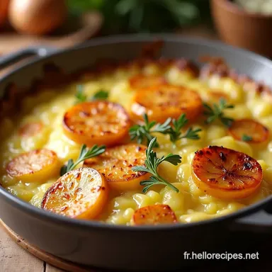 Gratin de ChouFleur Pommes de Terre au Lard Le Gratin R&eacute;confortant Fiche recette