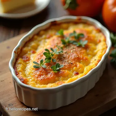 Gratin Fondant de Butternut au LAutomne Gourmand en Plat Fiche recette