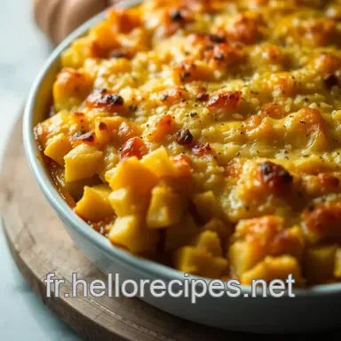 Gratin de Courge Gourmand : Un Délice Crémeux d'Automne à Partager Fiche recette
