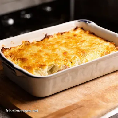 Gratin de Pâte au Thon Facile Recette Familiale Réconfortante Fiche recette