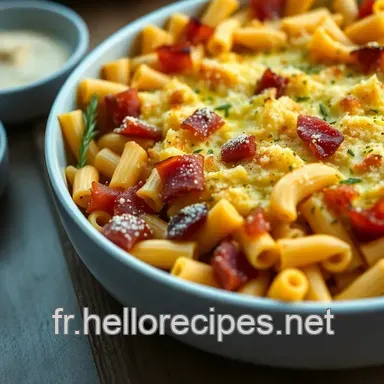 Gratin Pâtes et Jambon : Le Plat Réconfortant de Mamie à Faire Sienne Fiche recette
