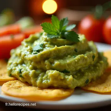 Guacamole Authentique Ma Recette Maison Facile Fiche recette