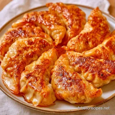 Gyoza Au Poulet Croustillants Fiche recette