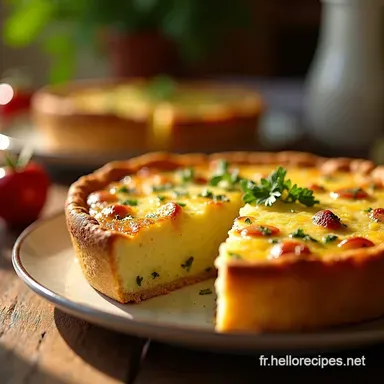 Quiche Comté Pommes de Terre La Recette de Pâte Brisée Maison Fiche recette