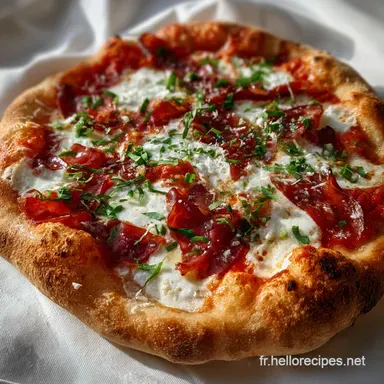 Pizza Italienne : LArt de la P&acirc;te Napolitaine Maison Facile Fiche recette