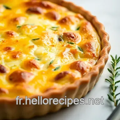 Quiche Lorraine Recette: La Tradition Facile et Délicieuse! Fiche recette