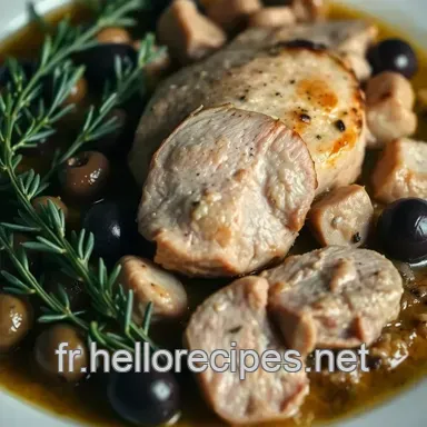 Lapin aux Olives à la Provençale: Ma Recette Facile & Parfumée Fiche recette