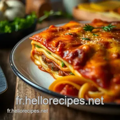 Lasagnes Viande Hachée Faciles: La Recette Inratable de Maman Fiche recette