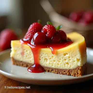 Cheesecake NewYorkais Ultime Recette Facile et Inratable Fiche recette