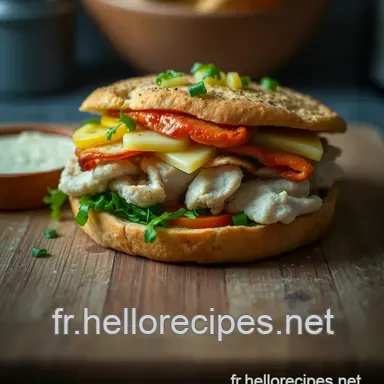 Mon Sandwich Poulet Facile: Le Croque Fraîcheur Fol Epi! Fiche recette