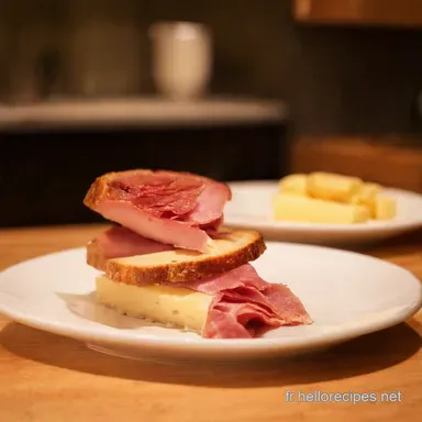 Jambon Fromage Revisit&eacute; Le Go&ucirc;ter Gourmand &agrave; la Fran&ccedil;aise Fiche recette