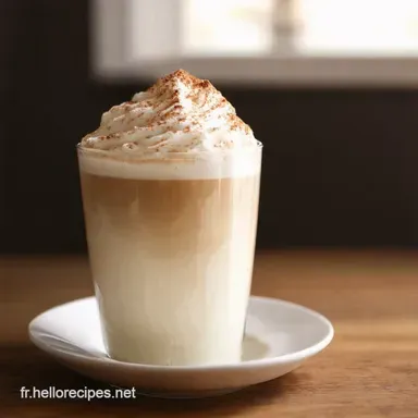 Lait Bleu Papillon Recette Facile du Blue Sky Latte Lait Fiche recette