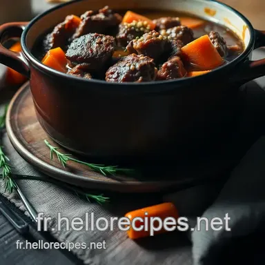 Pot-au-Feu Recette: Le Goût de la Tradition Française Fiche recette