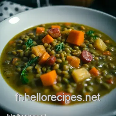 Lentilles Petit Salé: Un Plat Réconfortant et Facile à Préparer Fiche recette