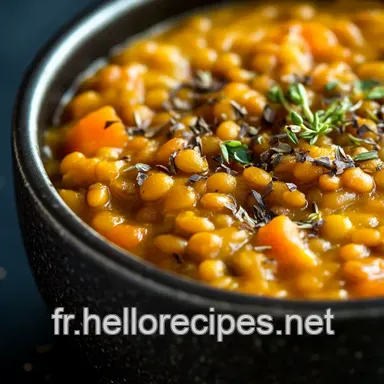 Lentilles Corail au Lait de Coco: Mon One-Pot Healthy Préféré! Fiche recette