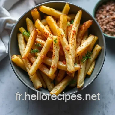 Frites Patate Douce Croustillantes : La Recette Facile et Inratable! Fiche recette