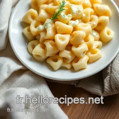Macaroni au Fromage: Le Confort à la Française! Fiche recette