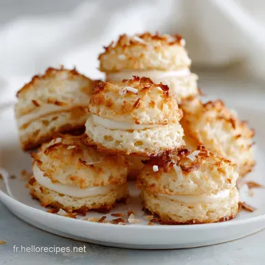 Macarons Noix de Coco Moelleux : Recette Facile et Rapide Fiche recette