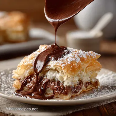 Mauresques au Nutella La recette croustillante au c&oelig;ur coulant de p&acirc;te filo Fiche recette