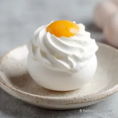 Recette de Blanc d'Oeuf en Meringue | 1h 10min Fiche recette