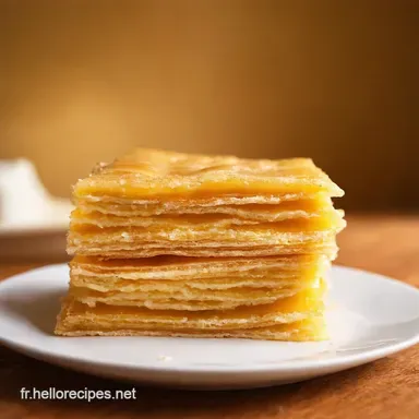 Recette P&acirc;te Feuillet&eacute;e Facile Millefeuille Magnifique Fiche recette