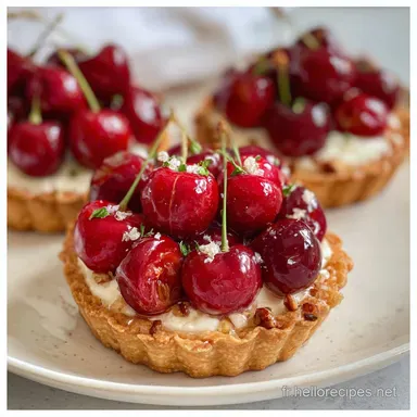 Mini Tartelettes aux Cerises : Recette Facile et Croustillante Fiche recette