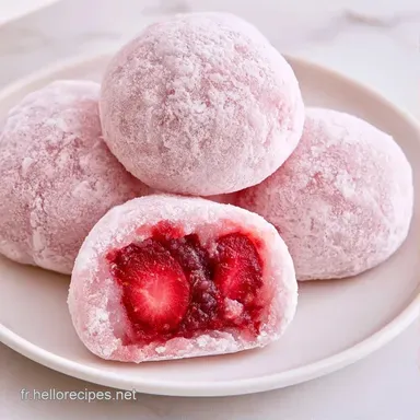 Mochi Aux Fraises en 35 Minutes Fiche recette