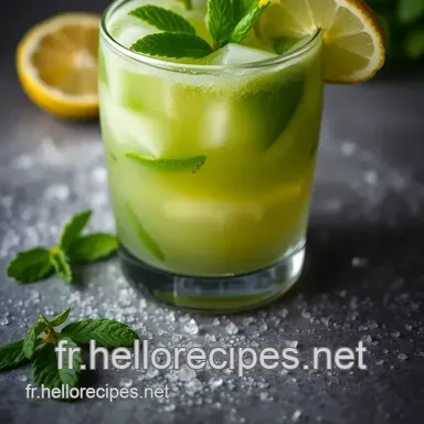 Recette de Mojito Sans Alcool : L'Élégance Tropicale Chez Vous Fiche recette