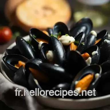 Moules à la Crème : Mon Recette Facile et Savoureuse pour un Dîner Parfait Fiche recette
