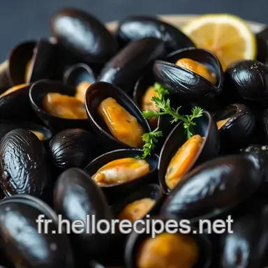 Recette Moules Marinières Facile: Goût de Bretagne à la Maison! Fiche recette