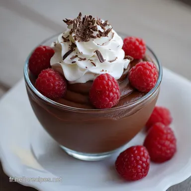 Recette Mousse Au Chocolat Facile: 20 Min Total Fiche recette