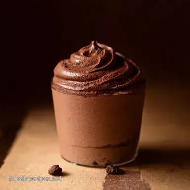 Mousse au Chocolat Recette Facile Le Dessert Parisien Fiche recette