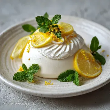 Mousse Citron L&eacute;g&egrave;re Sans Cuisson pour 6 Fiche recette