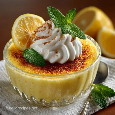 Recette Mousse au Citron Pâtissière LÉlégance dun Nuage Acidulé Fiche recette